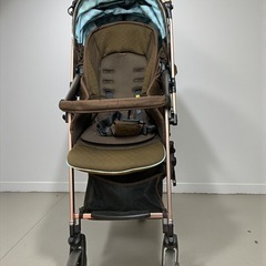 Pigeon ピジョン A型ベビーカー プレミージュ ショコラミント 中古品販売 11Dの画像