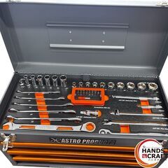 【中古】 ASTRO PRODUCTS アストロプロダクツ アストロ ツールボックス ツール セット 工具 工具箱 ラチェット レンチ ソケット ドライバ 六角 ハンマー 【ハンズクラフト沖縄豊見城店】の画像