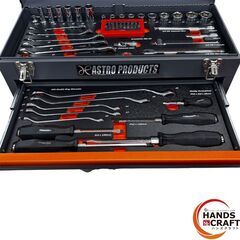 【中古】 ASTRO PRODUCTS アストロプロダクツ アストロ ツールボックス ツール セット 工具 工具箱 ラチェット レンチ ソケット ドライバ 六角 ハンマー 【ハンズクラフト沖縄豊見城店】の画像