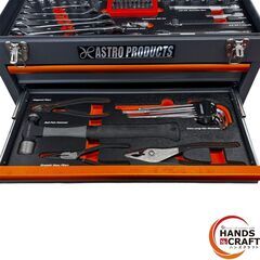 【中古】 ASTRO PRODUCTS アストロプロダクツ アストロ ツールボックス ツール セット 工具 工具箱 ラチェット レンチ ソケット ドライバ 六角 ハンマー 【ハンズクラフト沖縄豊見城店】の画像