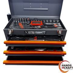 【中古】 ASTRO PRODUCTS アストロプロダクツ アストロ ツールボックス ツール セット 工具 工具箱 ラチェット レンチ ソケット ドライバ 六角 ハンマー 【ハンズクラフト沖縄豊見城店】の画像