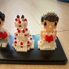 結婚式 ウェルカムスペース レゴブロックの画像