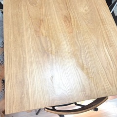 ダイニングテーブル 伸縮 木製の画像