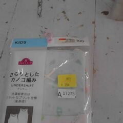 オーガニックコットン ２枚　100cm　A17275の画像