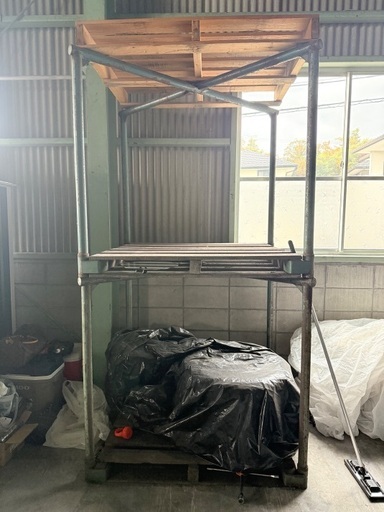 倉庫用多目的ラック1脚（鉄）