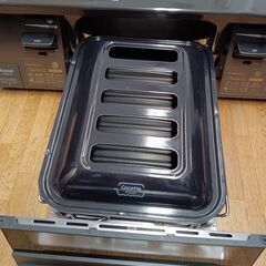 【超美品】リンナイ ガステーブル  プロパンガス　左強火力 両面焼グリルブラックVH66VGLの画像