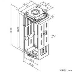 Flexispot PCケーススタンド ブラックの画像