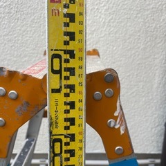 ピカタイプ アルミ脚立 約85cm 動作良好の画像