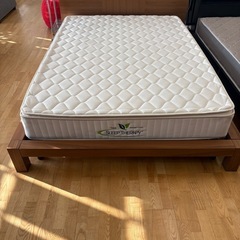 ジモティー特別価格🉐 N1191★ダブルベッド★ベッド★幅1580mm