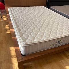 ジモティー特別価格🉐 N1191★ダブルベッド★ベッド★幅1580mmの画像