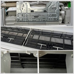 ■パナソニック エアコン 6畳用 2019年製 エオリア■Panasonic CS-220DJT-W 2.2kw 単相100V 冷媒R32■ナノイーX 内部クリーン機能の画像