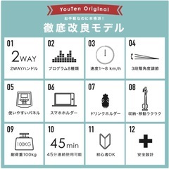 ランニングマシン　マットセットの画像