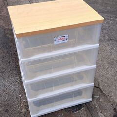 【リサイクルショップどりーむ天保山店】NO.4984　４段収納　写真参照🎵　お手頃価格で販売中🎵の画像