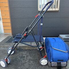 お話中【ジャンク】ペットカート ペットバギーの画像