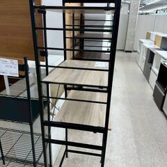 ★リユースのサカイ高崎店★TJ13420  キッチンラック ダークブラウン H172×D44×W60 クリーニング済みの画像