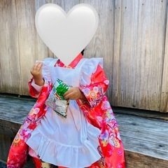 七五三  被布 エプロンの画像