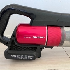 シャープ　掃除機　軽量コードレススティックの画像