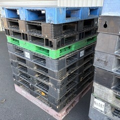 プラスチック　パレット　1枚300円の画像
