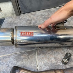 マジェスティ 125 ロッソマフラーの画像