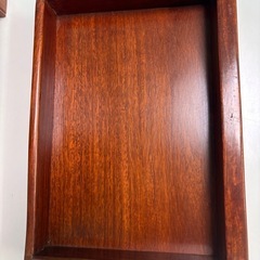 アンティークチェスト　中国螺鈿細工唐木小引き出しの画像