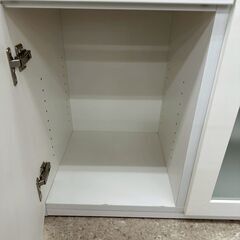 ★リユースのサカイ高崎店★TJ13422 (株)ニトリ レンジ台 白 H115×D40×W79.8 クリーニング済みの画像