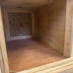 国際ペット輸送クレート・小動物ハウス4部屋（木製）の画像