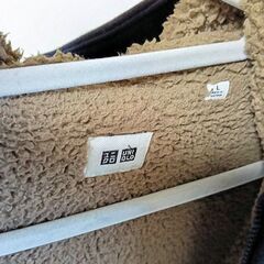 UNIQLO　裏起毛　暖かパーカー　メンズⅬサイズの画像