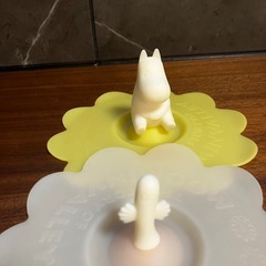 ムーミン ニョロニョロ　シリコンカップカバー　蓋の画像