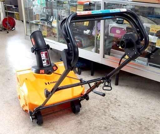 HAIGE 電動除雪機② HG-K1650 除雪幅50cm 手押しタイプ コンセント式 ハイガー 家庭用除雪機 ☆ 札幌市 北区 屯田