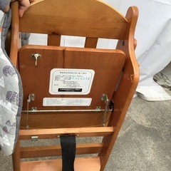 折りたたみベビーチェア椅子のマット付きの画像