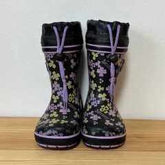 16cm 冬用 レインブーツ 長靴の画像