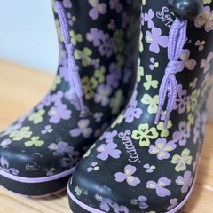 16cm 冬用 レインブーツ 長靴の画像