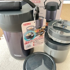 新品・未使用】THERMOS ステンレスランチジャー JBG-1801の画像