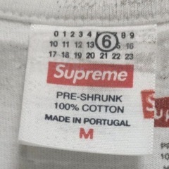 Supreme MM6 Maison Margiela Box Logo Teeの画像