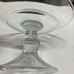 石2511-530 ガラス製ディスプレイスタンド 何をディスプレイするかはあなた次第！！ 中古の画像