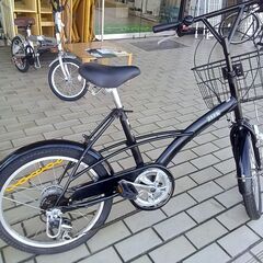 ★リユースのサカイつくば店★TK7371  自転車 20インチ ブラック クリーニング済み 【リユースのサカイつくば店】の画像