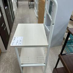 ★リユースのサカイ高崎店★TJ13417  レンジラック クリーム H131.5×D42.5×W49 クリーニング済みの画像