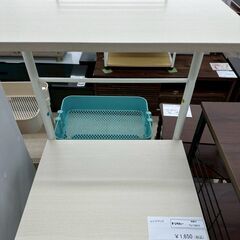 ★リユースのサカイ高崎店★TJ13417  レンジラック クリーム H131.5×D42.5×W49 クリーニング済みの画像