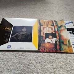 吉田拓郎LPレコード2枚セットのお値段です。の画像