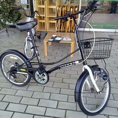 ★リユースのサカイつくば店★TK7372  自転車 20インチ ブラック クリーニング済み 【リユースのサカイつくば店】の画像