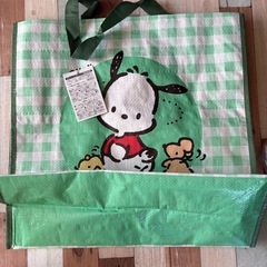 ポチャッコバック・保存容器・膝掛けの画像