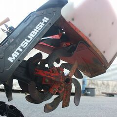 【引取専用】三菱 管理機 耕運機 MSD658 6.3馬力 正転逆転 高畝成型機【簡易清掃】【農機具でっく】【福岡】【その他農機具】の画像