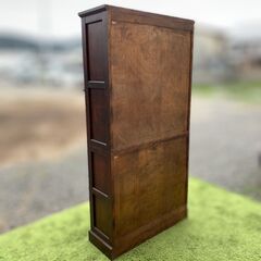 木製 本棚 書棚 キャビネット ブックシェルフ 飾り棚 /HJ-0573 1Fの画像