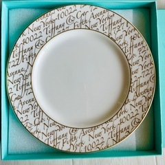 ティファニー プレート 未使用 早い者勝ちの画像