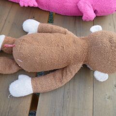 おさるノジョージ・オオサンショウウオ 大きいぬいぐるみの画像