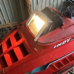 商談中　スノーモービル　実働ですが要整備の画像