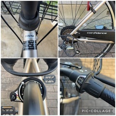 【中古美品】アサヒサイクル コンフィデンスS “CDS76A” マットシルバー  27インチ ６段変速の画像