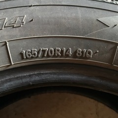 165/70r14 TOYO OBSERVE GIZ2 中古スタッドレス　2022年製造　4本の画像