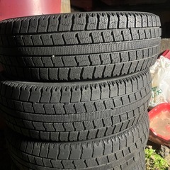 タッドレスタイヤホイールセット🔳155/65R13の画像