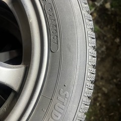 タッドレスタイヤホイールセット🔳155/65R13の画像